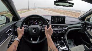 2024 Acura Integra A-Spec Tech (Manual) - POV Rainy Drive