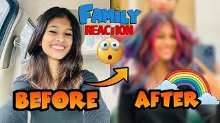 VEETUKAAR ARIYATHE HAIRCOLOR CHEYTHU | familyude reaction kand netti poyi | thejathangu