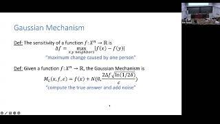 Rachel Cummings | Differentially Private Algorithms for Statistical Estimation Problems