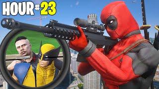 Deadpool & Wolverine Spend 24 Hours as Hitman.. GTA 5 RP