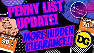 HAPPENING NOW! DOLLAR GENERAL PENNY LIST! & MORE HIDDEN CLEARANCE!