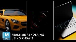 How to use X-Ray 3 for Realtime Rendering Animations in Maya - intro