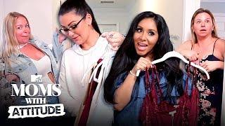 Snooki & JWoww Give Their Nannies Makeovers | Moms with Attitude | MTV