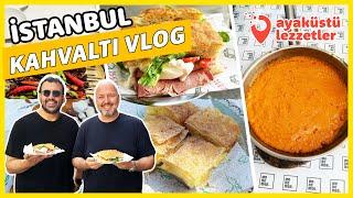 İSTANBUL KAHVALTI VLOG (Çakallı menemeni, Göçmen böreği, Focaccia sandviç) - Ayaküstü Lezzetler