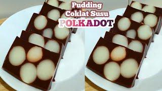 Resep Pudding Coklat Susu Polkadot | Cocok Untuk Sajian Hari Raya Nanti @annisamui