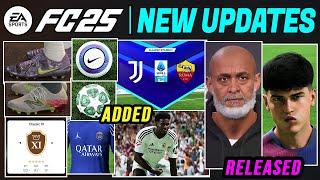 EA FC 25 NEWS | NEW UPDATE - Additions, Real Faces, Gameplay & Career Mode Fixes 