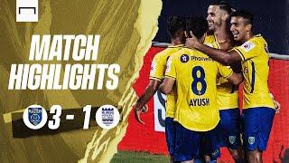 Highlights: Kerala Blasters 3-1 Mumbai City (Malayalam) | Alvaro brace, Sahal's stunning solo | KBFC