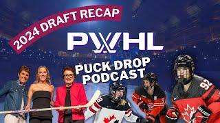 PWHL Puck Drop | 2024 Draft Recap | Fillier, Fans, Purple Carpet, & Trades! Biggest Surprises?