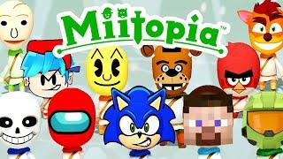 50 Video Game Miis for Miitopia (with Access Key Codes) [#3]