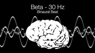 'Problem Solving' Beta Binaural Beat - 30Hz (1h Pure)