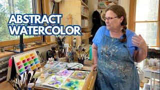 How to Paint Expressive, Abstract, Watercolors