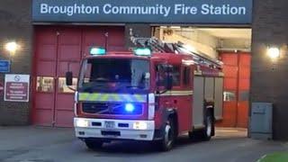 *RETRO* Retro Fire Engines Responding Compilation - Greater Manchester Fire And Rescue Service