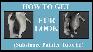 How to get Fur / Realistic look on your VRChat Avatar (Substance Painter)