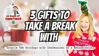 3 DIY "Take a Break" Gift Mugs from Your own Kitchen | Day 3 of 12 Days of Thriftmas