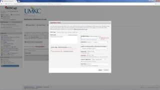 REDCap Tutorial Field Overview