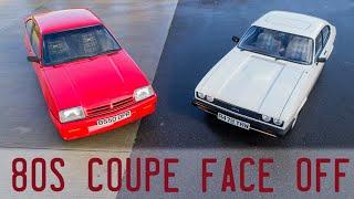 83 Ford Capri Vs 84 Opel Manta '80s Face Off Goes for a Drive