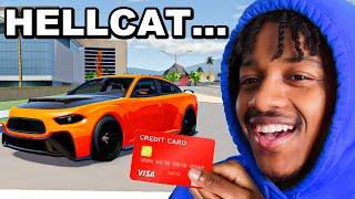 BUYING A HELLCAT IN ROBLOX DRIVING EMPIRE