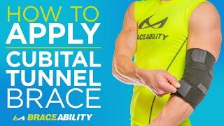 How to Put Apply the BraceAbility Cubital Tunnel Elbow Brace