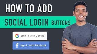 How to Add Social Login to WordPress