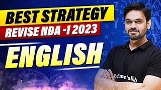 English  Strategy for NDA- 1 2023 | Complete NDA English Strategy for 2023 | NDA English Exam 2023