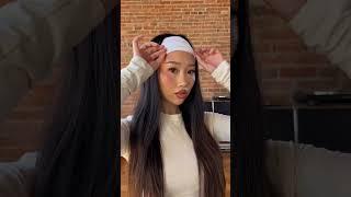 styling a headband with my outfit