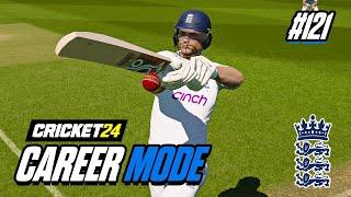 CRICKET 24 | CAREER MODE #121 | AN ENGLISH TEST RECORD!?