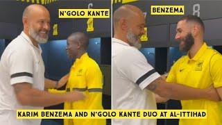 Karim Benzema and N'golo Kante Duo at Al Ittihad + Jota fantastic