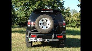 Самодельная Калитка под запаску Pajero sport / Handmade Tire Carrier