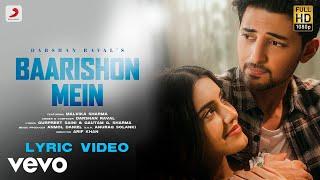 Darshan Raval, Malvika Sharma - Baarishon Mein | Official Lyric Video