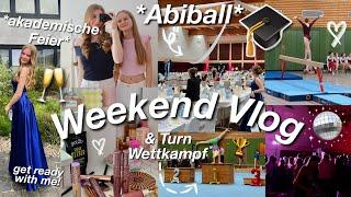 Abiball 2024WEEKEND VLOG*grwm*