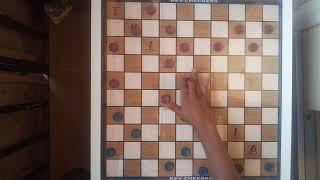 Draught Game Tricks | How to set the best checkers game setting ever 6