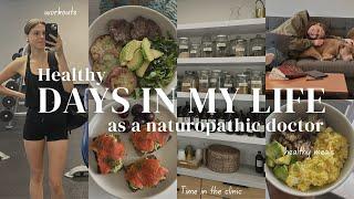 Healthy Days in my life/ Healthy meals// Mindfulness practices/ Daily Movement/ Clinic Life