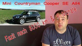 Fazit nach 8000km, Mini Countryman Cooper SE All4 (10kwh) Pro und Contra