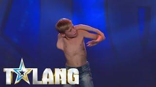 Shocking boy turns himself, literally,  inside out - Sweden's Got Talent - Talang 2017