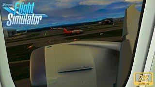 AMAZING GATWICK SCENERY WestJet 787 Take-Off | Microsoft Flight Simulator 2020 | Realistic Graphics