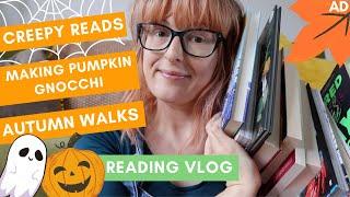 Creepy Reads, Pumpkin Gnocchi, Autumn Walks  Cosy Reading Vlog