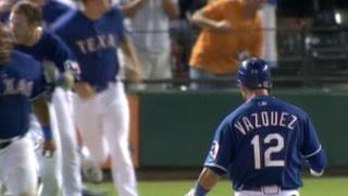 Vazquez wins it for Rangers with a double