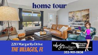 Home Tour | 2213 Margarita Drive Home of The Villages Chief | Robyn Cavallaro