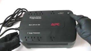 How to replace an APC Back-UPS ES 550 Battery