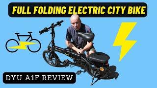 DYU A1F Folding Electric City Bike | DYU E-BIKE REVIEW