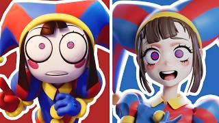 Pomni But She Is Anime - The Amazing Digital Circus  3D Character Time-lapse 