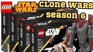 Top 5 Clone Wars Season 6 Sets That Lego NEEDS To Make Now! Lego Star Wars Set Ideas 2024