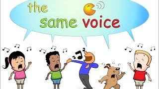 We All Sing In The Same Voice