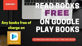 How to read and download books on google play books for free || Tutorials