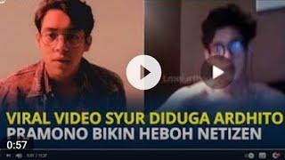 VIDEO Syur Mirip Ardhito Pramono Berdurasi 3 Menit Trending di Twitter