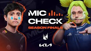 AD Nidalee Top?! | Kia Mic Check | 2024 LEC Season Finals Week 1