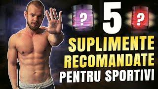 Top 5 Suplimente Recomandate pentru Sportivi