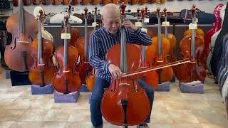 チェロ試奏　ブルガリア製Anton Genchev　2022年製（展示番号10378番）#cello