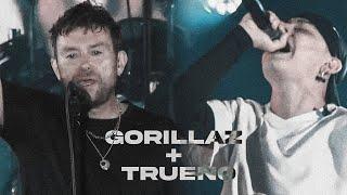 Gorillaz ft. TRUENO | Clint Eastwood FREESTYLE | Lyrics en Vivo 2022