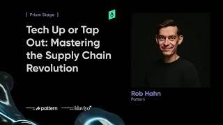 Accelerate24 Speaker Series | Tech Up Tap Out: Mastering the Supply Chain Revolution